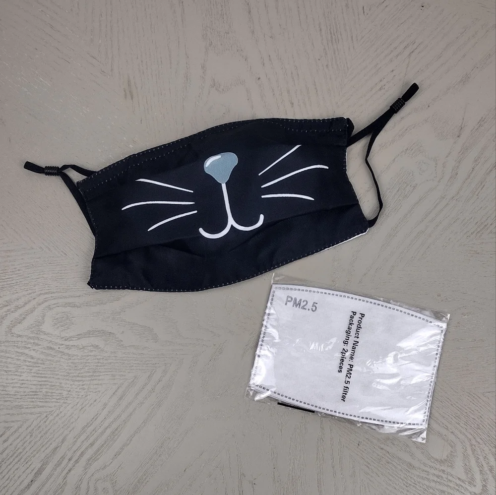 Cute Kitty Face Mask
